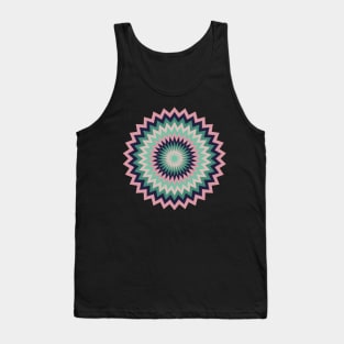 Zig Zag Circles Tank Top